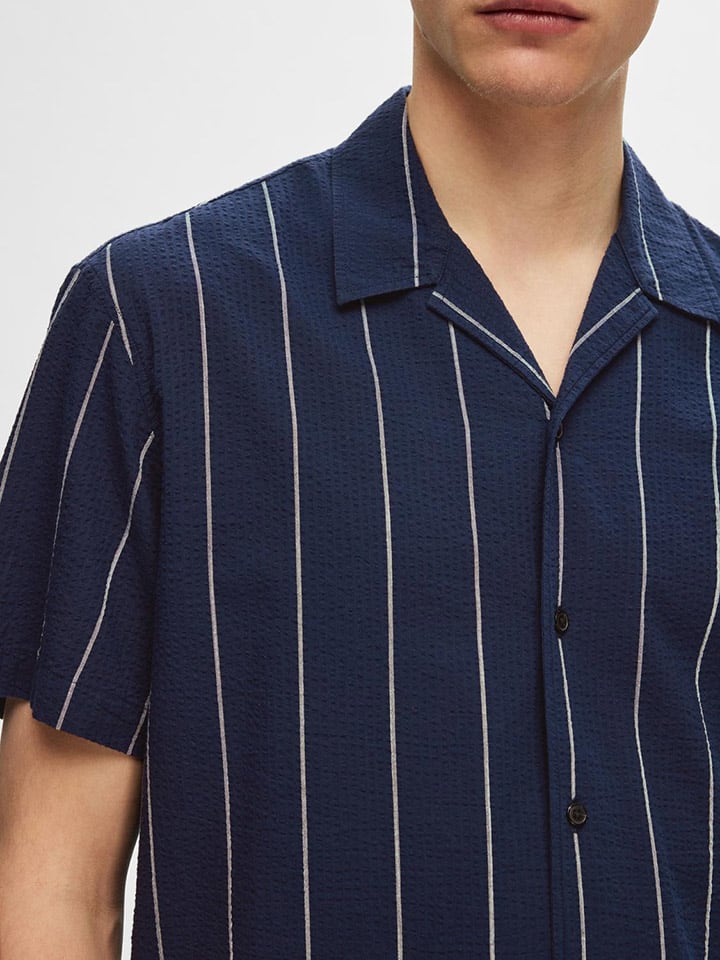 SELECTED HOMME Hemd in Dunkelblau günstig kaufen