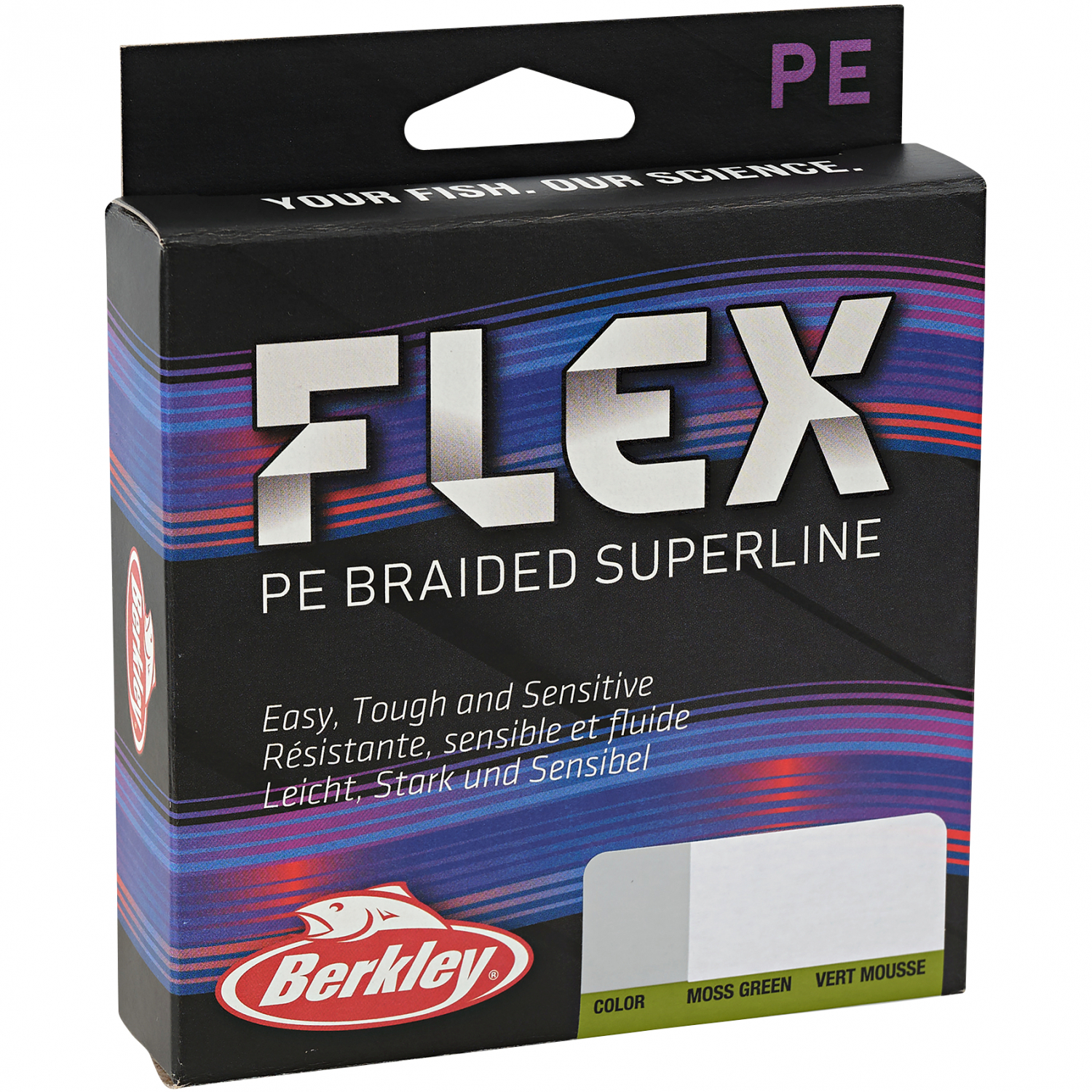 Berkley Angelschnur Flex Braid Superline (moss green, 275 m)