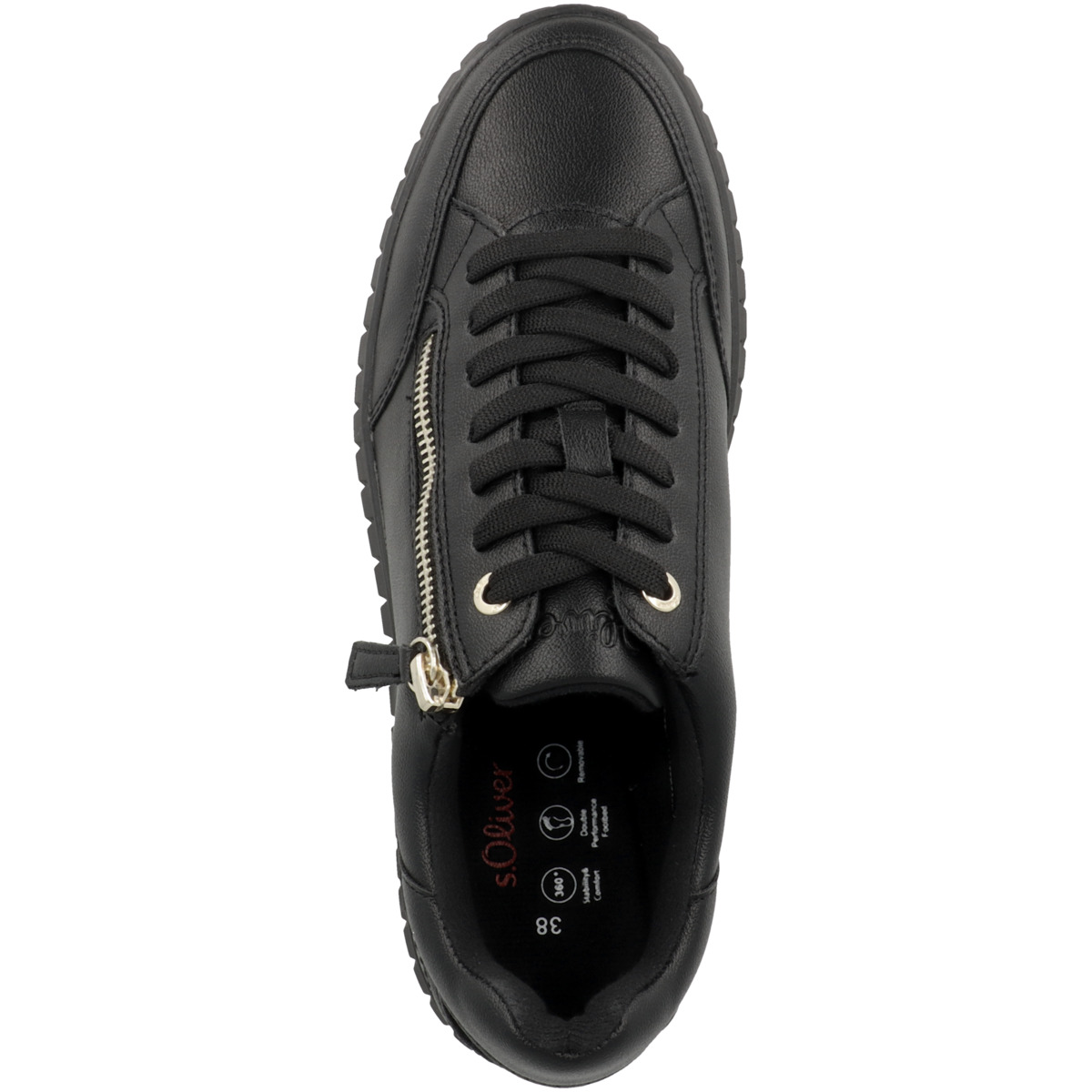 s.Oliver 5-23606-41 Sneaker Low schwarz