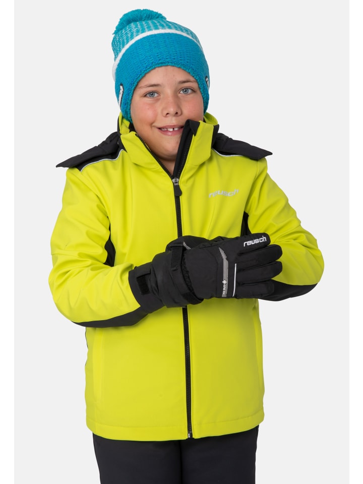 Reusch Fingerhandschuh Bolt GTX Junior in black/white günstig kaufen