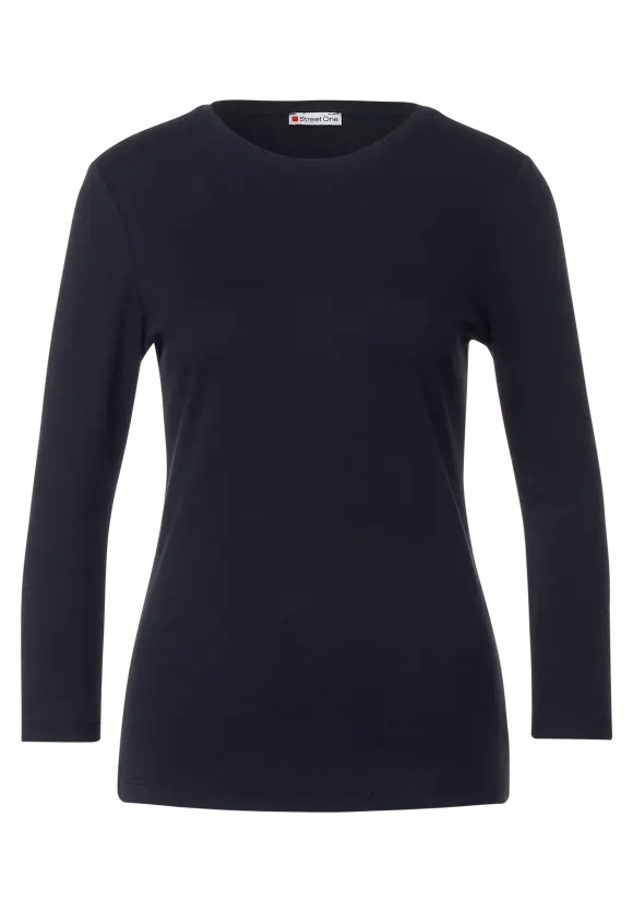 Street One Basic Shirt mit 3/4 Arm