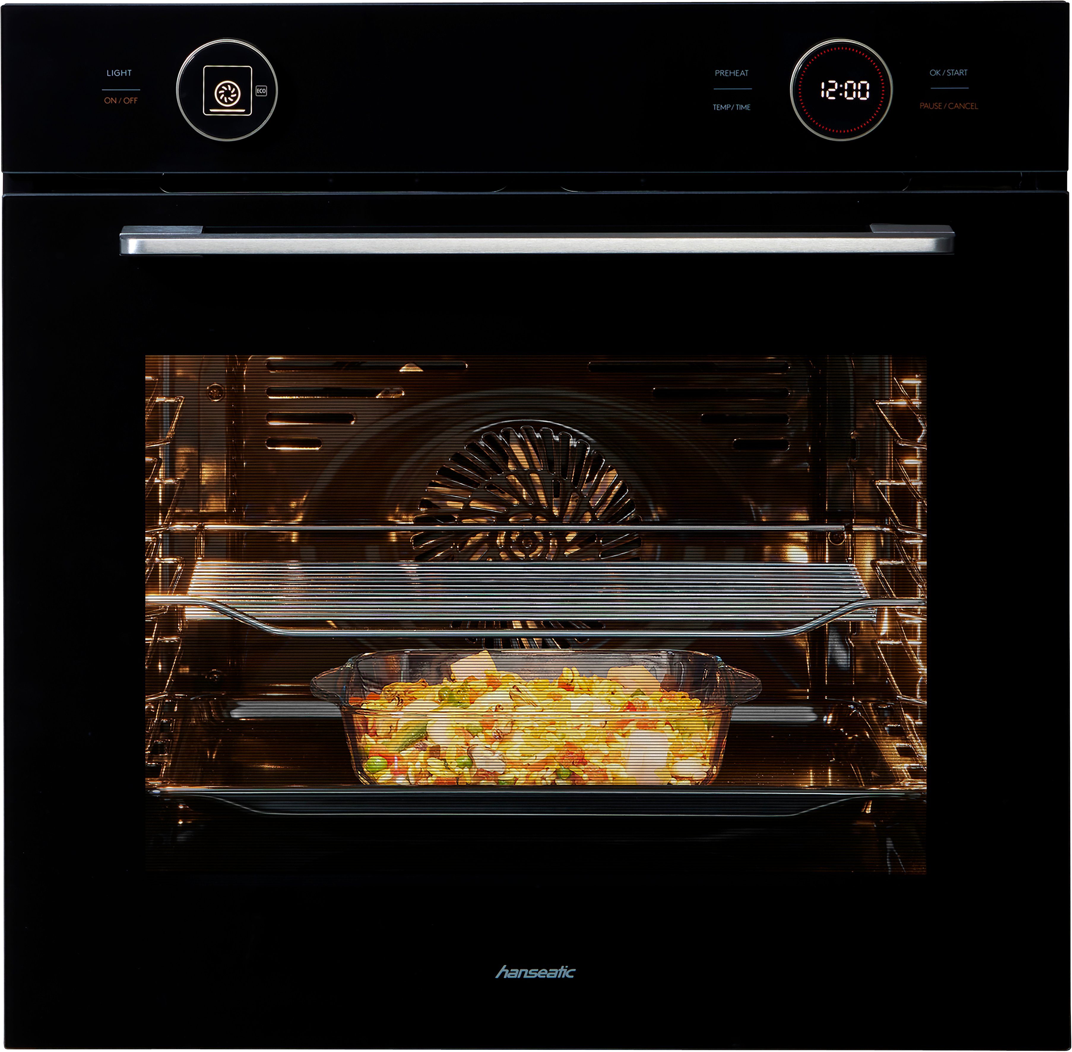 Hanseatic Einbaubackofen HBO7213A1