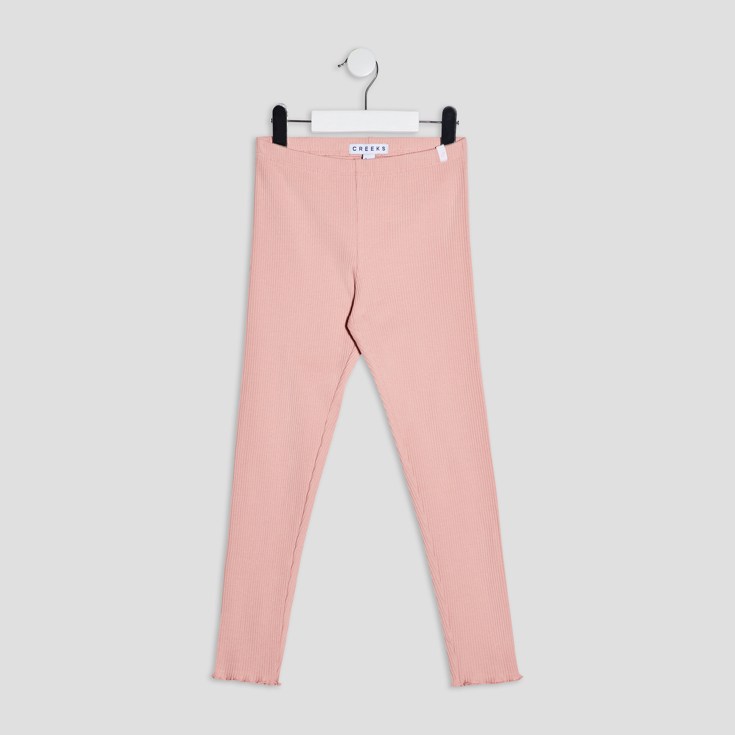 Leggings côtelé Creeks rose fille | La Halle