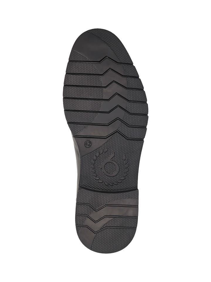 Bugatti Leder-Boots in Schwarz günstig kaufen