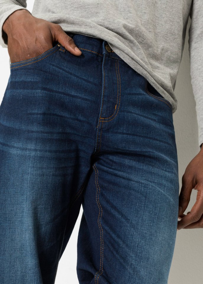 Classic Fit Stretch-Jeans, Straight