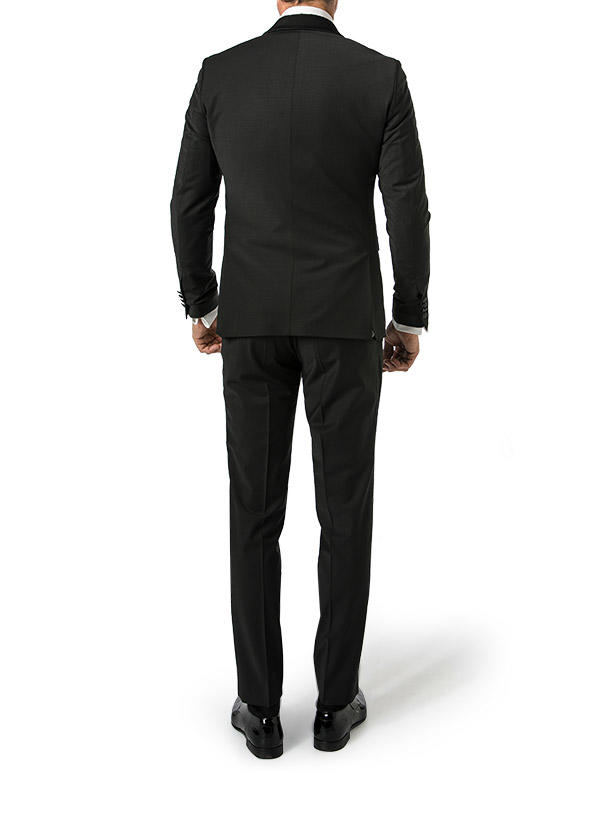 CG, Anzug Pharrel-Paco, Slim Fit, Woll-Stretch, schwarz