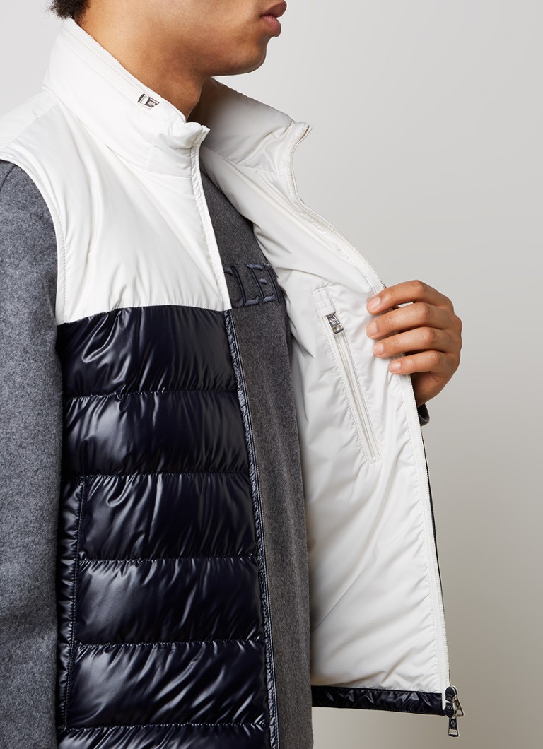 Geacă matlasată Moncler Cerces cu puf și logo
