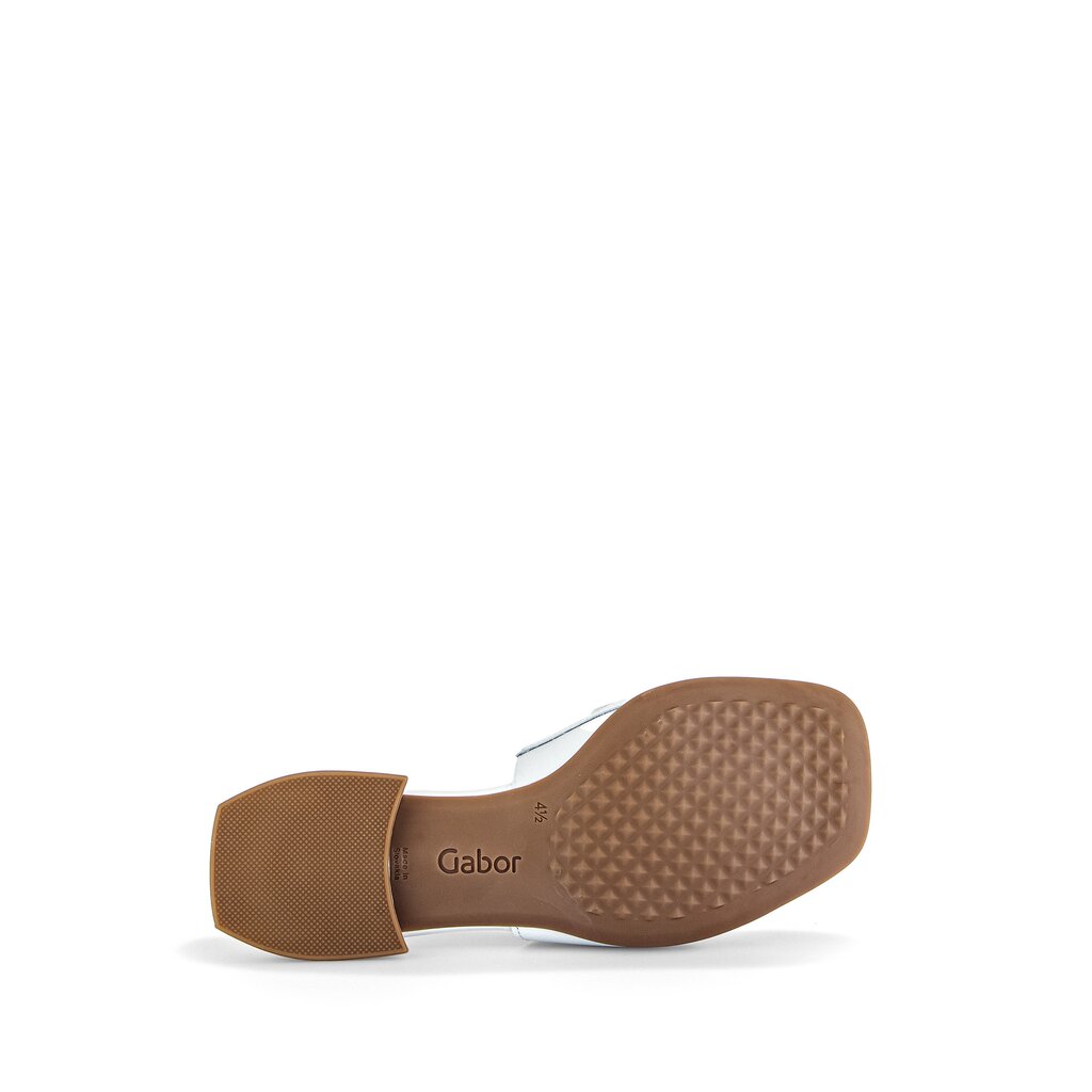 Gabor comfort Pantolette weiß