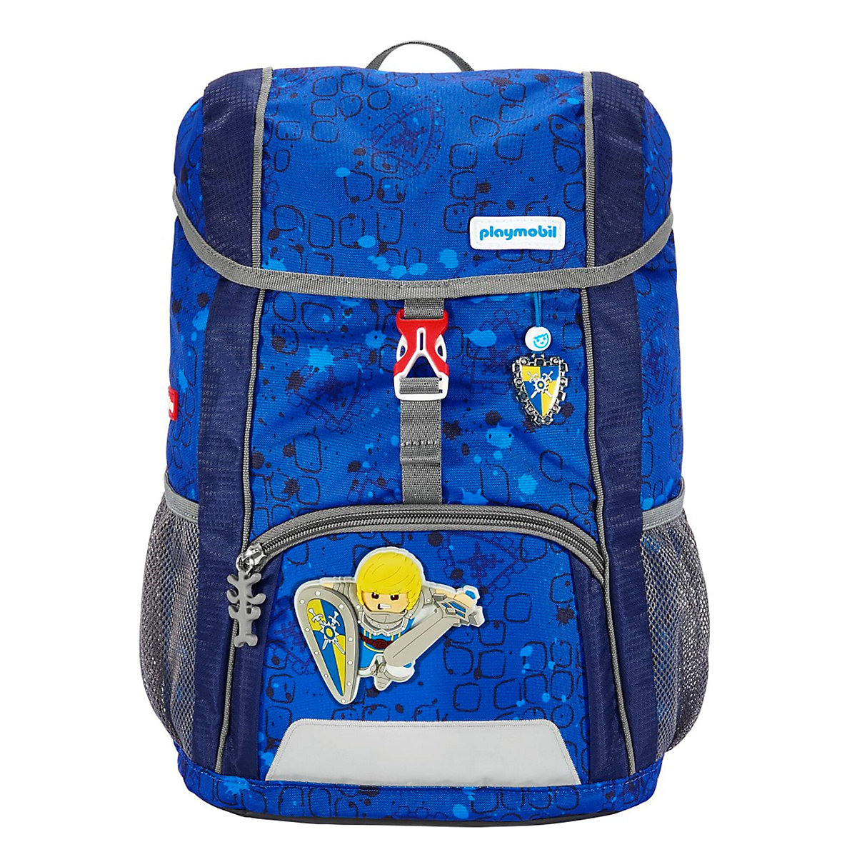 Kinderrucksack KID Playmobil® Novelmore, Arwynn, inkl. Sitzkissen & MAGIC MAGS