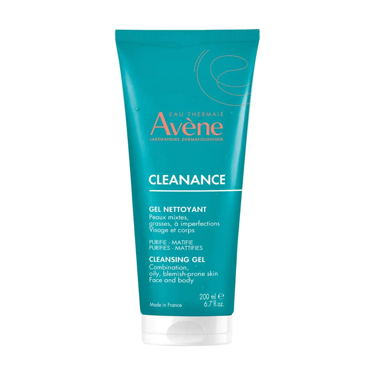 Avène Cleanance Καθαριστικό Τζελ για Λιπαρό και Ακνεϊκό Δέρμα, 200 ml