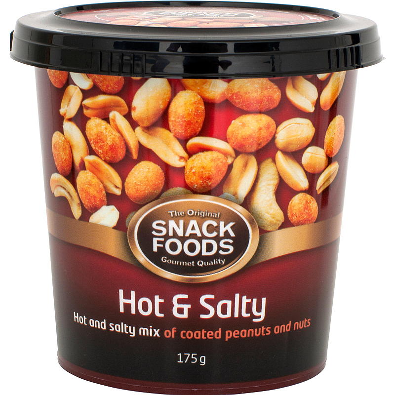 Nøtter 175 g Hot & Salty