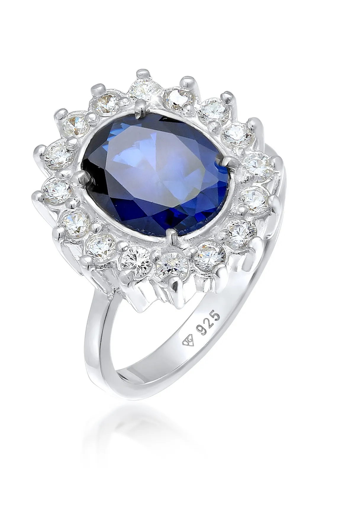 ELLI  Ring - Blau - Saphir
