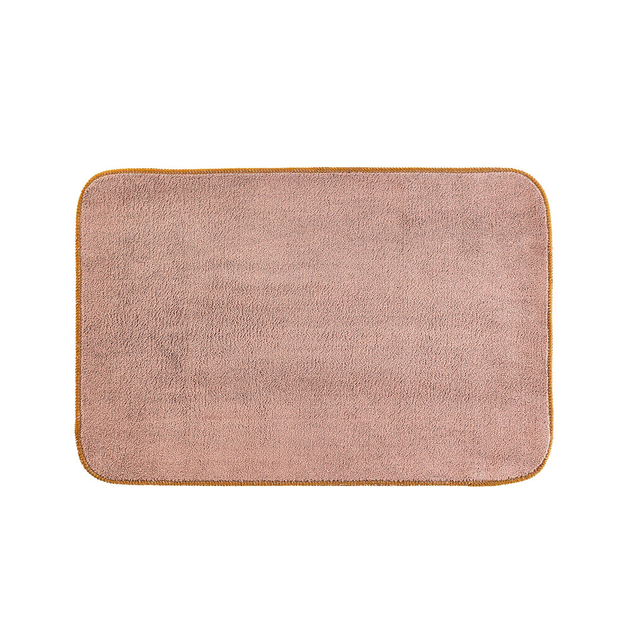 Tapis de cuisine microfibre absorbante unie