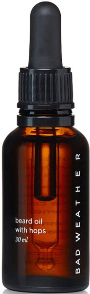 Bad Weather Beard Oil With Hops Bartöl