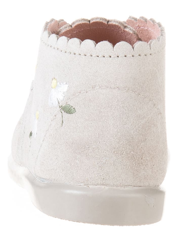 kmins Leder-Schnürschuhe in Beige günstig kaufen