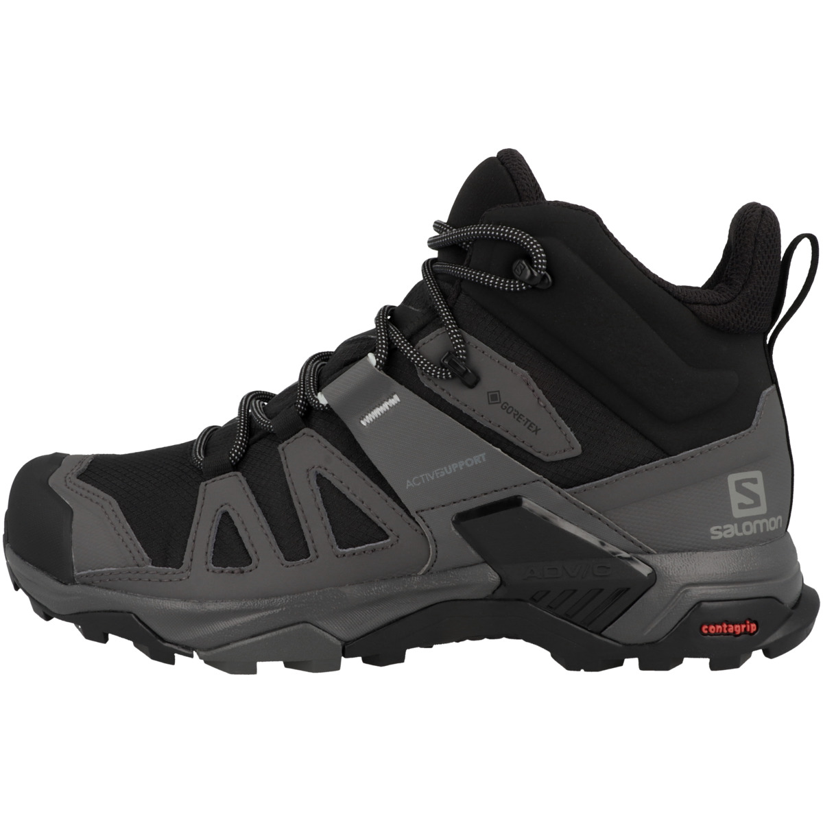 Salomon X Ultra 4 Mid GTX Outdoorschuhe schwarz
