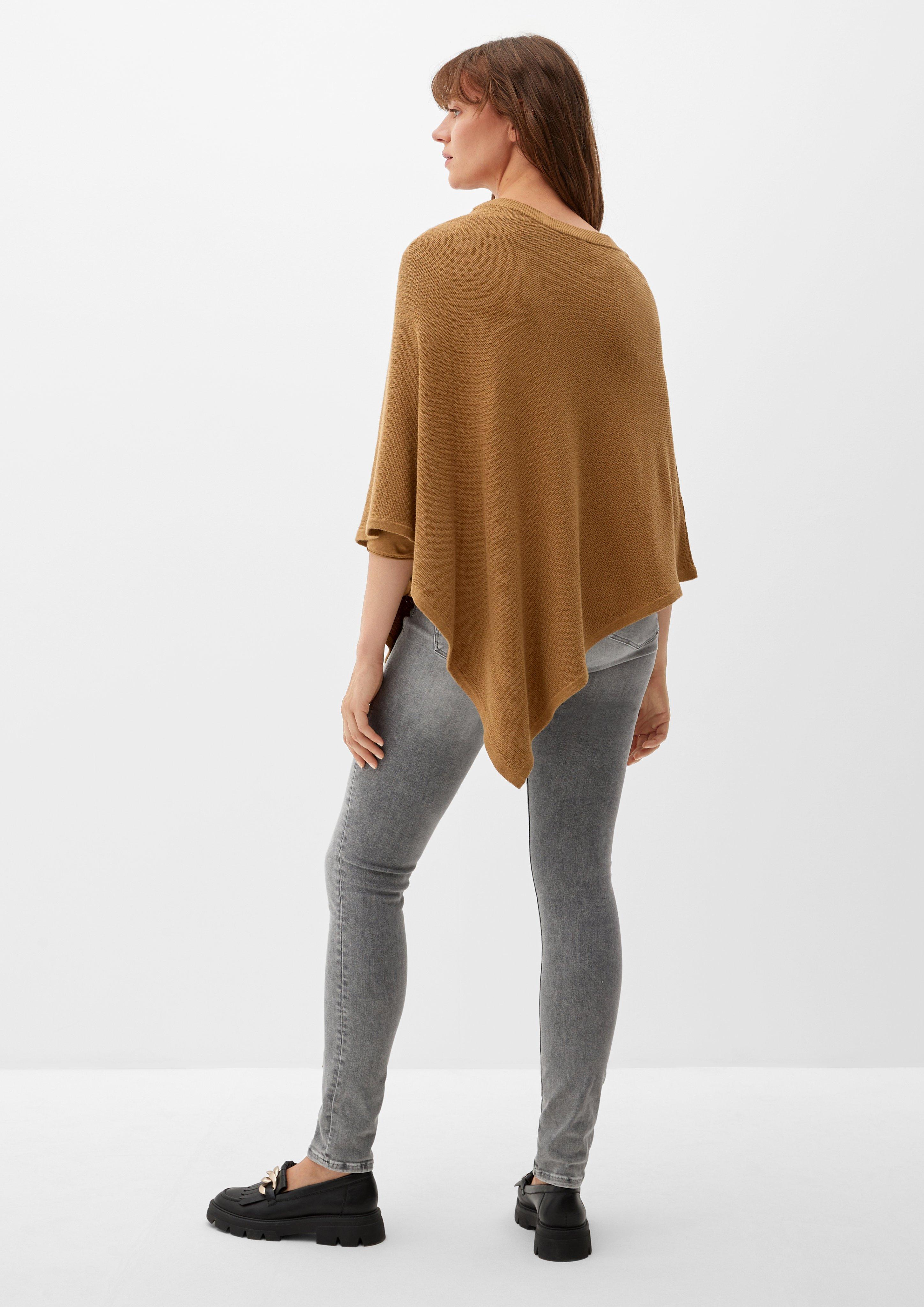 Poncho aus Baumwollmix  2119753-8469