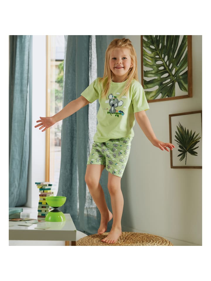 Erwin Müller Single-Jersey Kinder-Shorty in lindgrün günstig kaufen