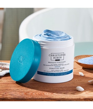 Christophe Robin Purifying Detox Mask with thermal mud Haarmaske-250 ml