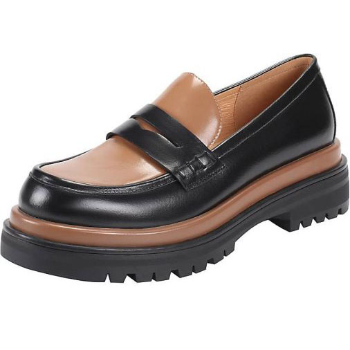 ekonika Business-Slipper in zweifarbigem Design