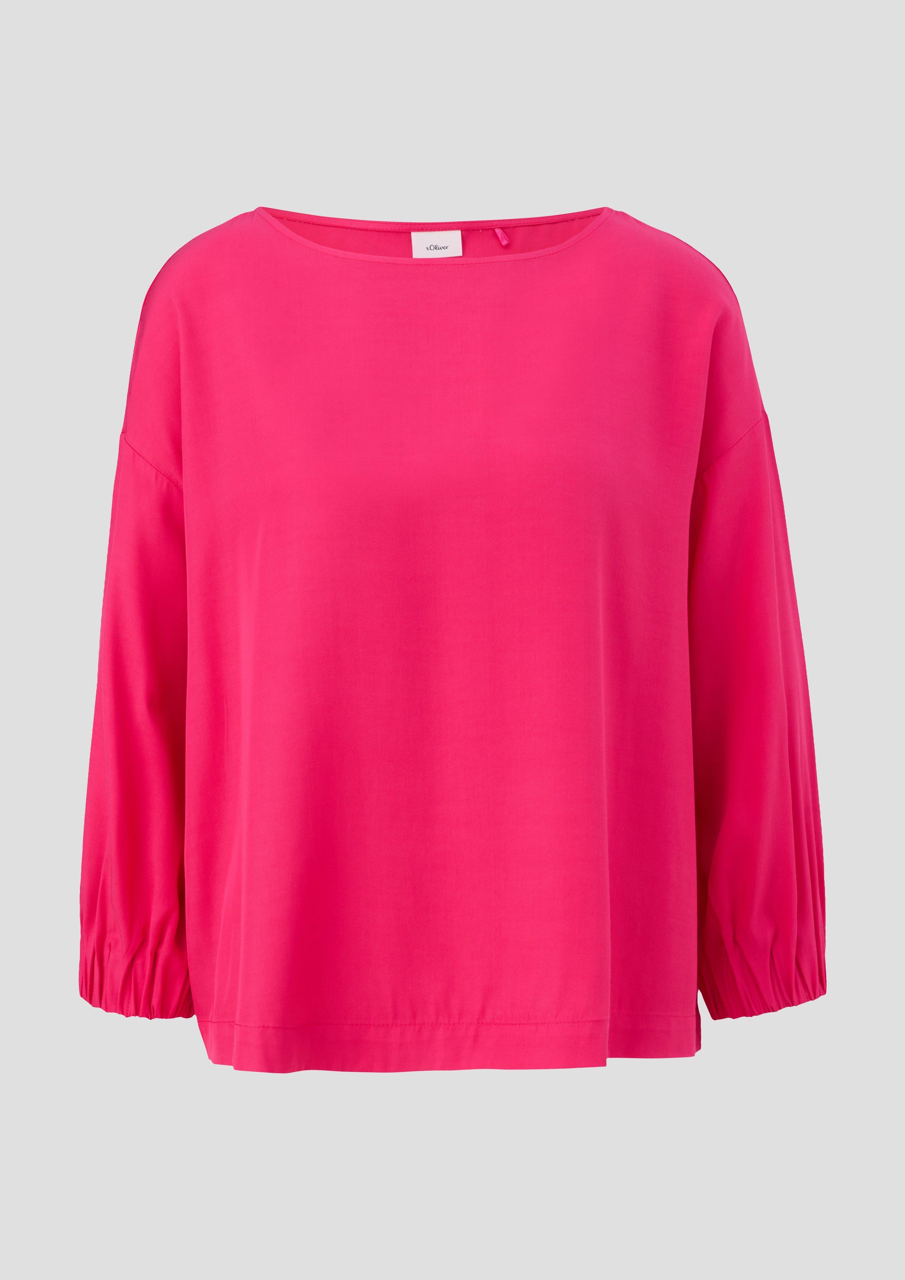 Weite Bluse aus Twill  2145052-4554