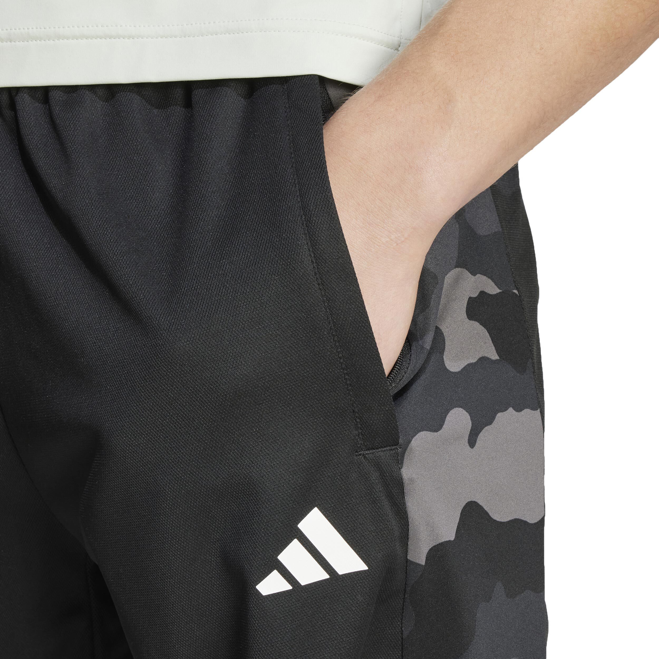 Camo Shorts Herren - Schwarz, Grau