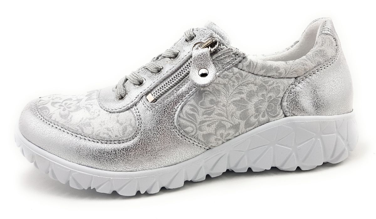 Waldläufer Havy H89001-213/989 Weiß 213989 silber weiss