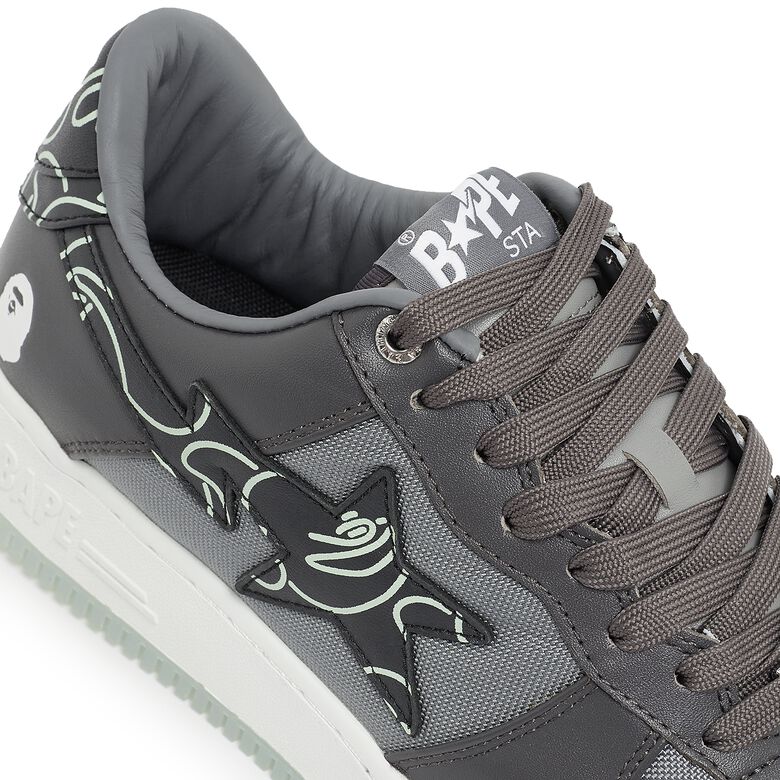 A Bathing Ape Bape Sta #1 M1 charcoal