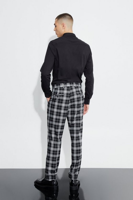Tall Skinny Tartan Hose