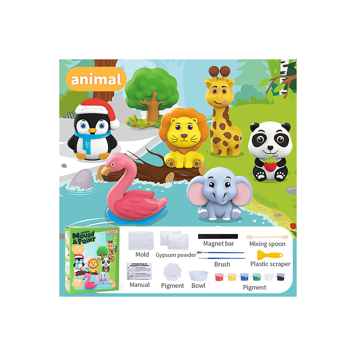 handgemachtes DIY Spielzeug für Kinder Diorama Doodle Spielzeug