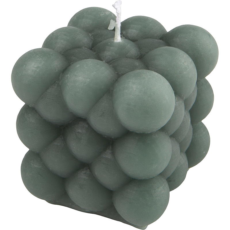 Lys 6,5 cm kube boble