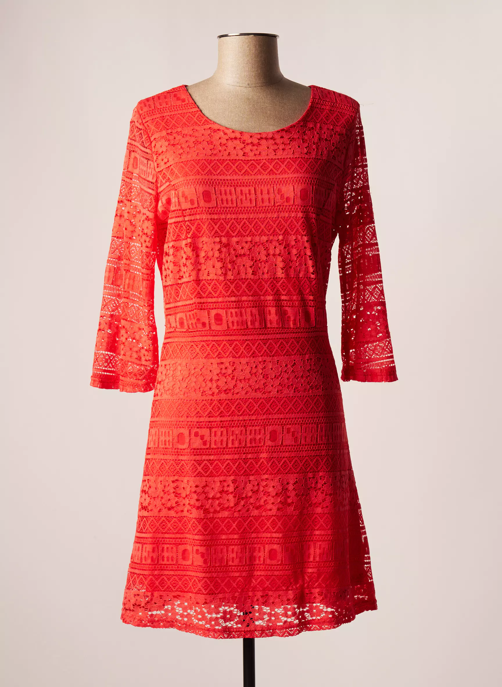 Molly Bracken Robes Courtes Femme couleur orange