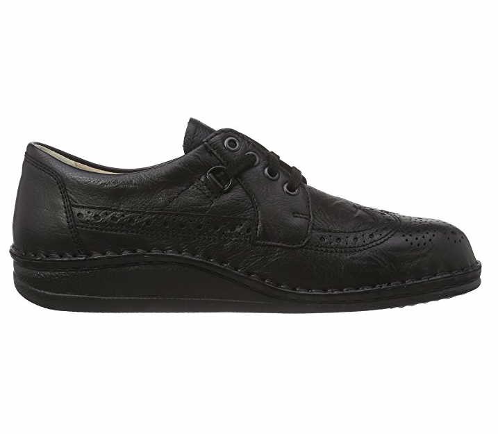 FINN COMFORT Komfort Schnürer schwarz Finn-York schwarz Togo