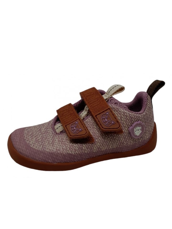 Affenzahn Klettschuh Knit Happy Cat in Rosa günstig kaufen