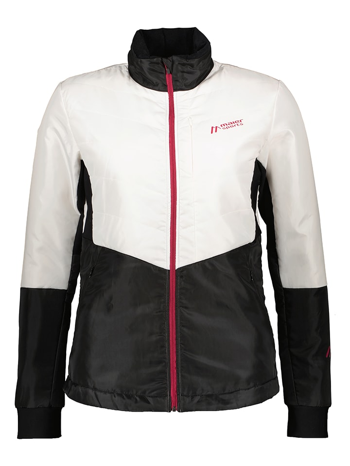 Maier Sports Hybridjacke in Schwarz/ Weiß günstig kaufen