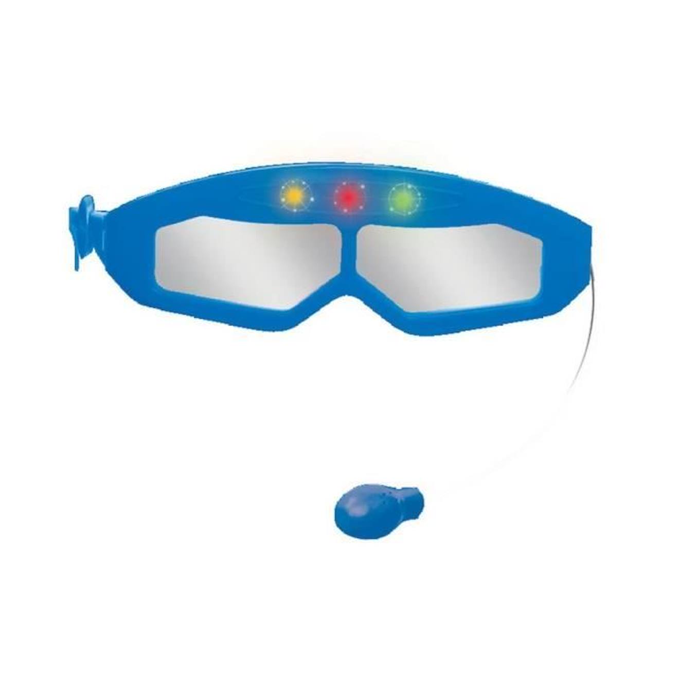 * Une super guitare électronique Pat patrouille et des lunettes avec micro pour découvrir la musique en s'amusant et avec style ! bleu
