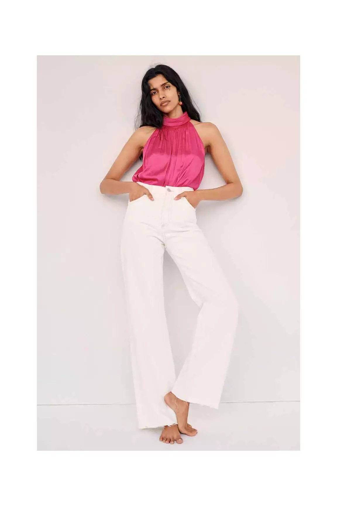 Mango Tops Femme couleur rose