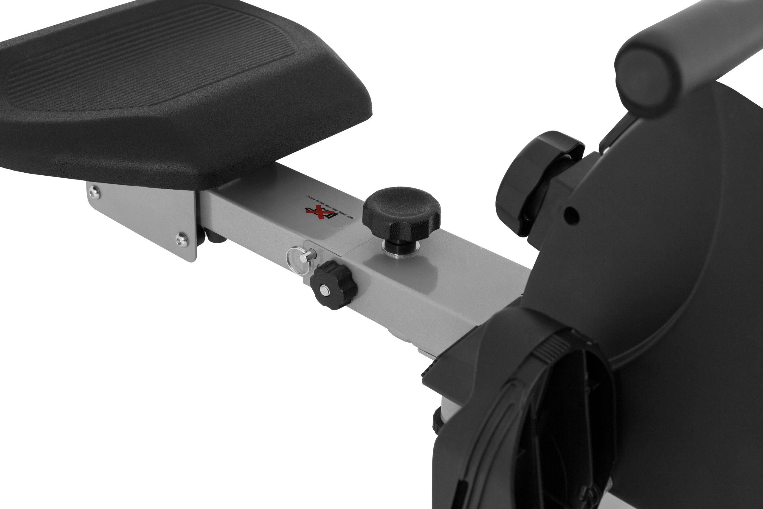 GORILLA SPORTS Rudergerät mit 8-stufiger Magnetwiderstand - LCD-Display, kugelgelagerter Sitz (1-tlg)