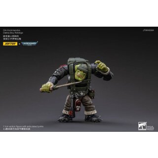Warhammer 40k Actionfigur 1/18 Ork Kommandos Dakka Boy Rotbilge 13 cm