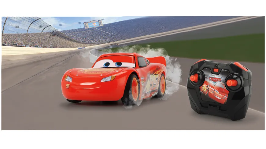Jada Toys RC Cars 3 Lightning McQueen Turbo Racer