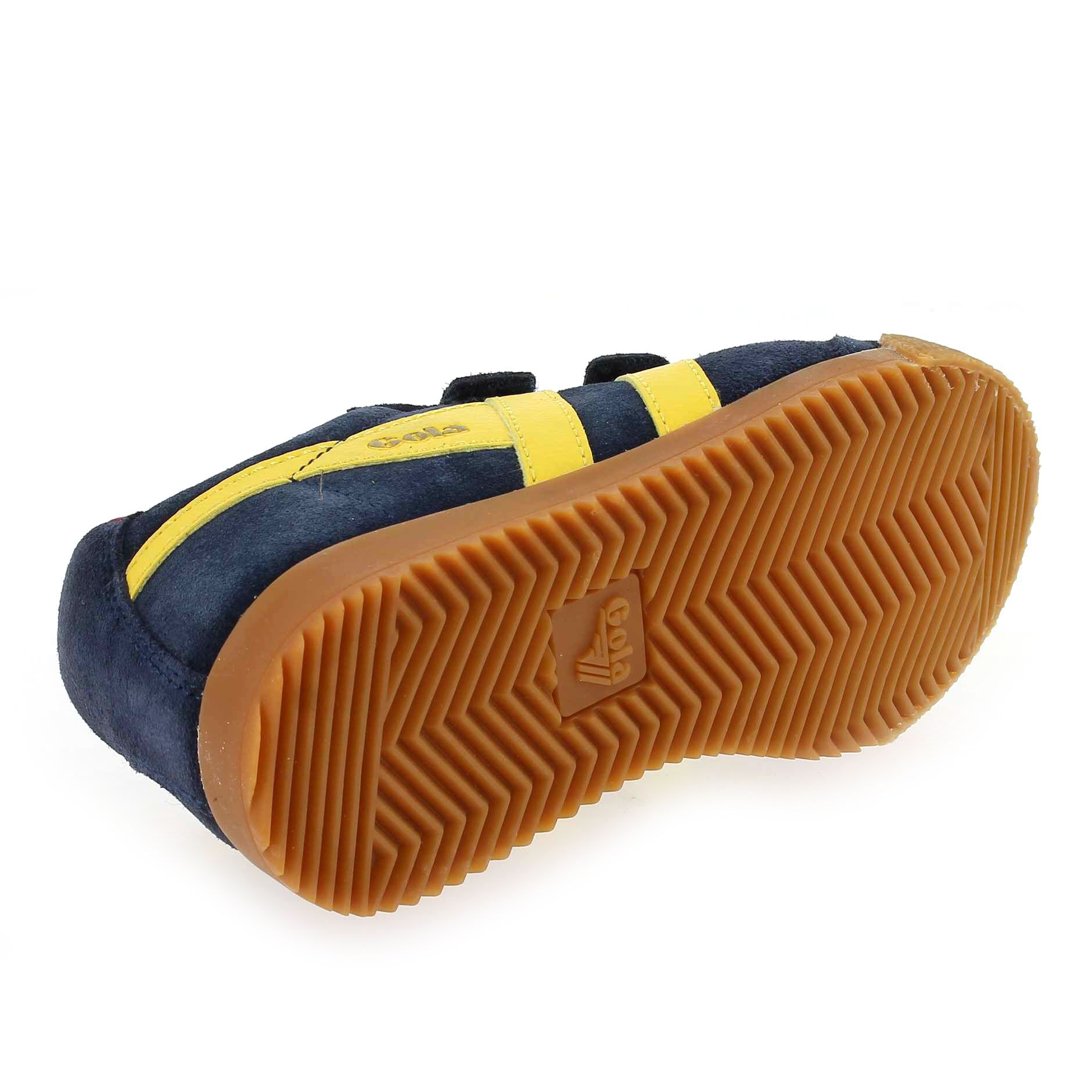 Gola  HARRIER VELCRO CKA192 - Marine Jaune