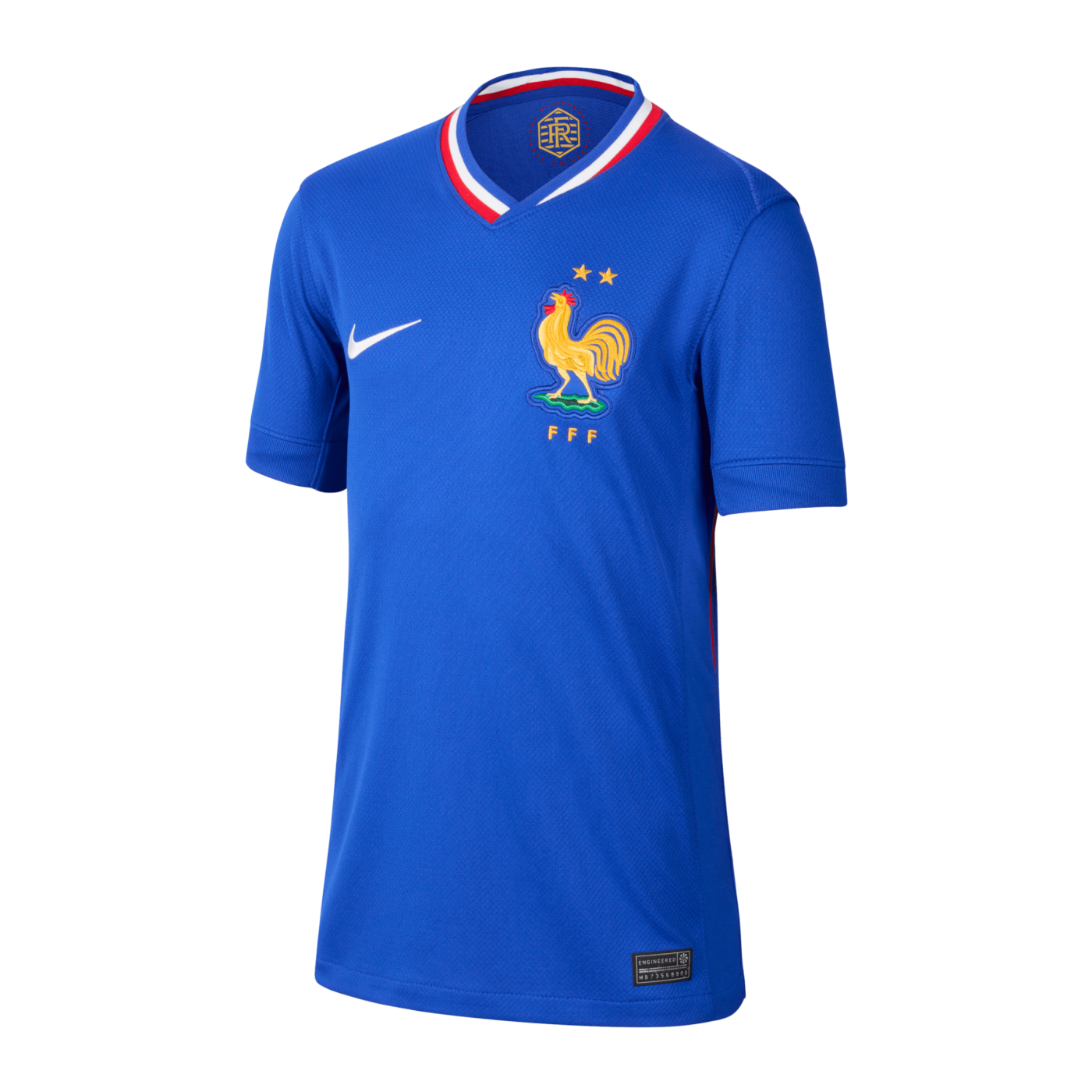 Nike Frankreich Trikot Home EM 2024 Kids Blau F452