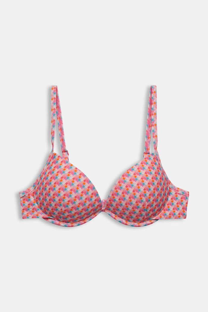 Recycelt: Wattiertes Bügel-Bikinitop