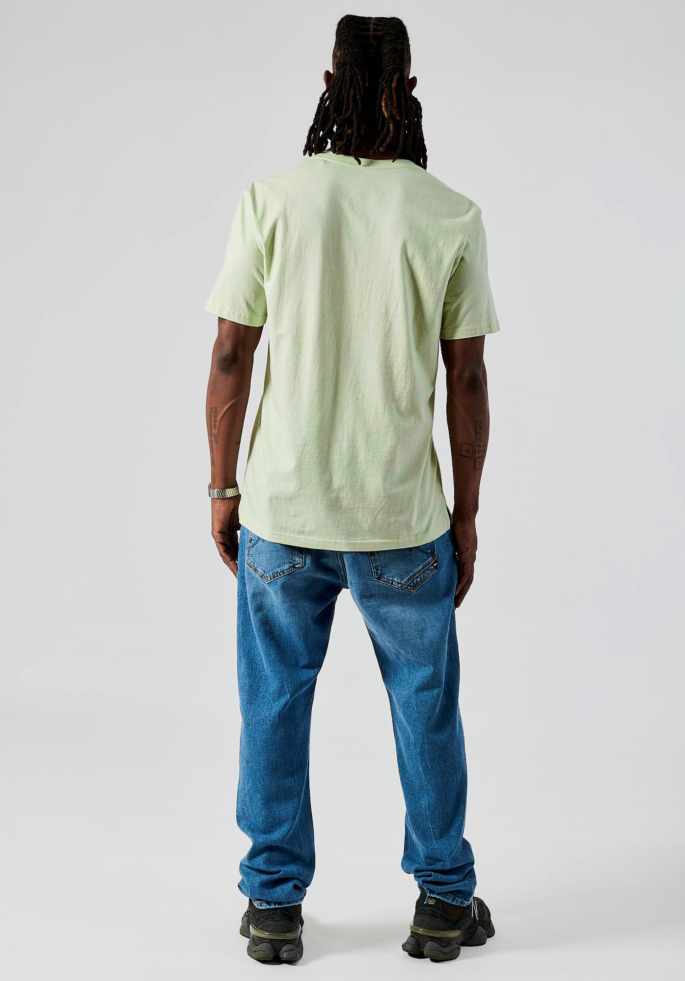 SAVE   T-shirt vert Homme en 100% coton