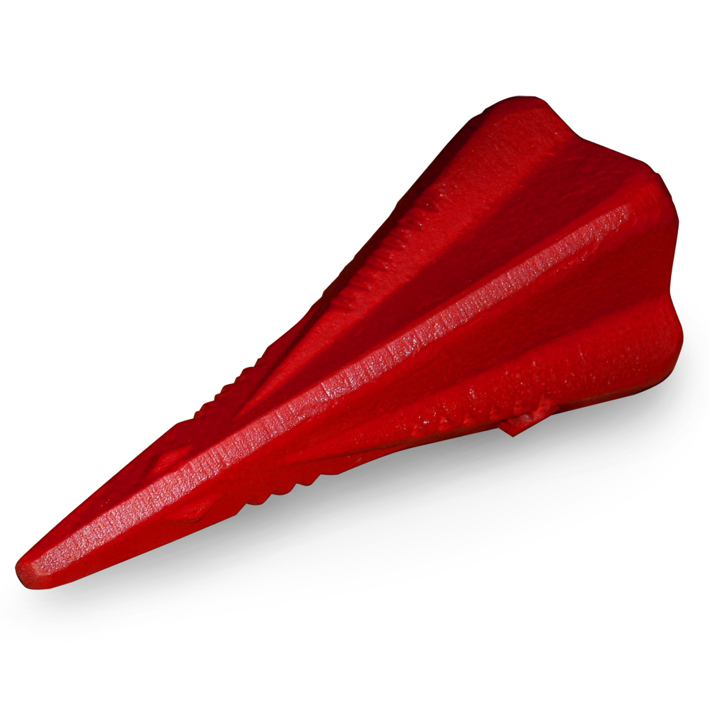 Casaria Gardebruk® Spaltkeil Karbonstahl 17cm rot