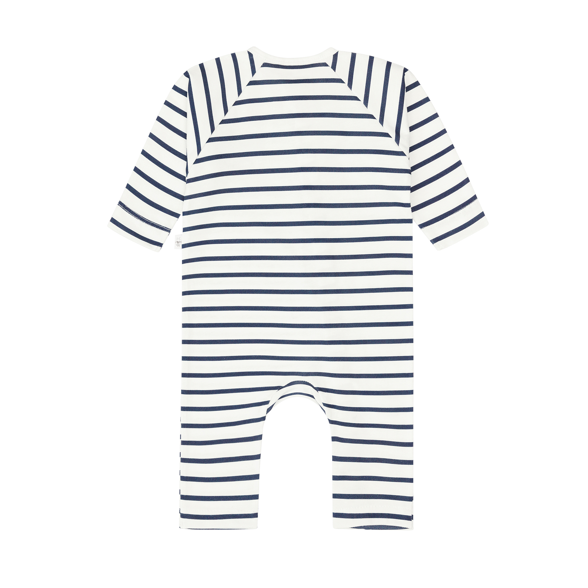 Baby Schlafoverall - Bio Baumwolle, Hund, Blau