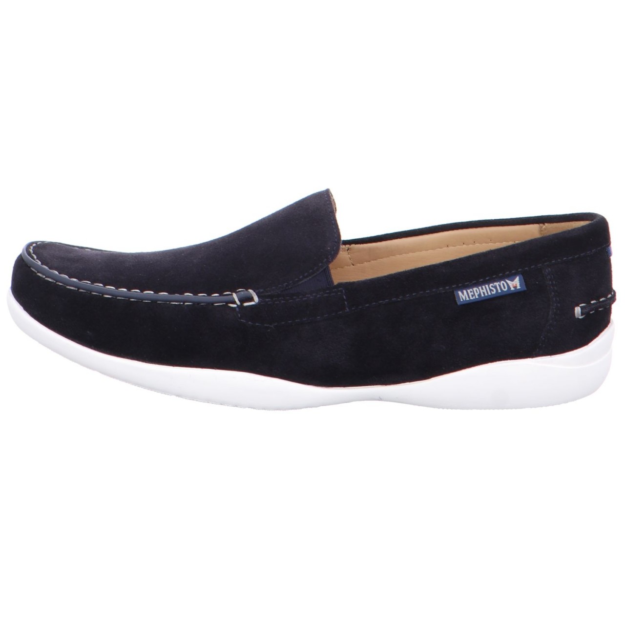 MEPHISTO Klassische Slipper blau BLUE