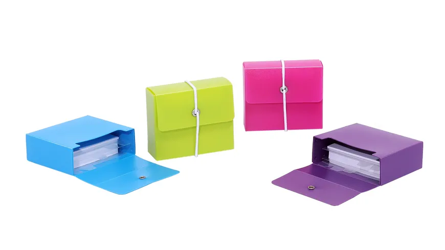 Metzger & Mendle Karteibox 68x80mm gefüllt