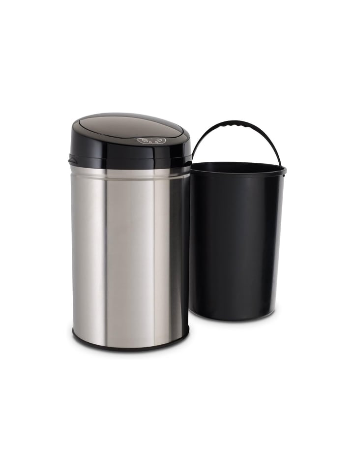 Echtwerk Edelstahl Abfalleimer mit Sensor 30 l in Brushed günstig kaufen onesize