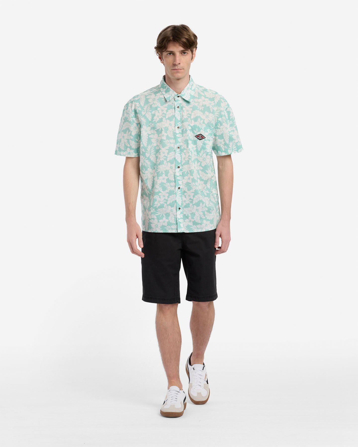 Plážová košeľa s medveďom Camicia M BM402S25-713